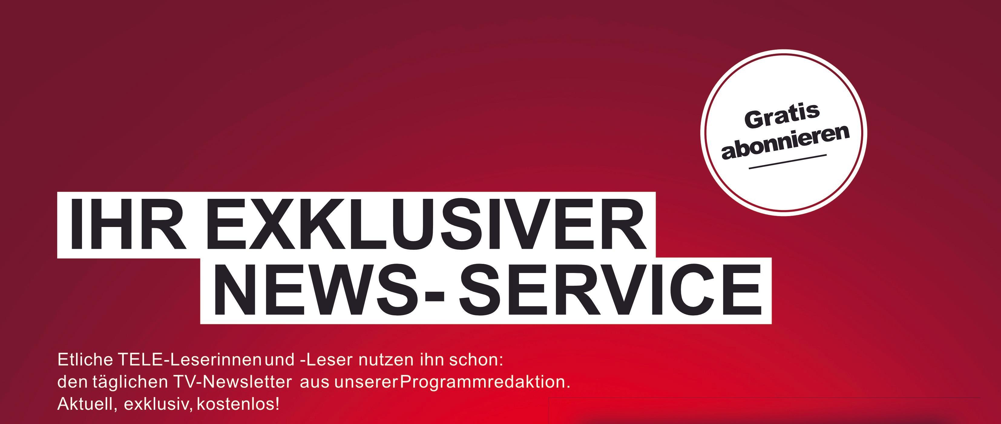 Header Newsletter <h2>Höchste Aktualität</h2>
<p>Der exklusive Newsletter nur für Abonnenten informiert regelmässig über aktuelle Programmänderungen und geänderte Sendetermine. </p>
